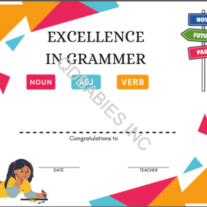 Grammar Excellence Award