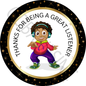 Great Listener Sticker